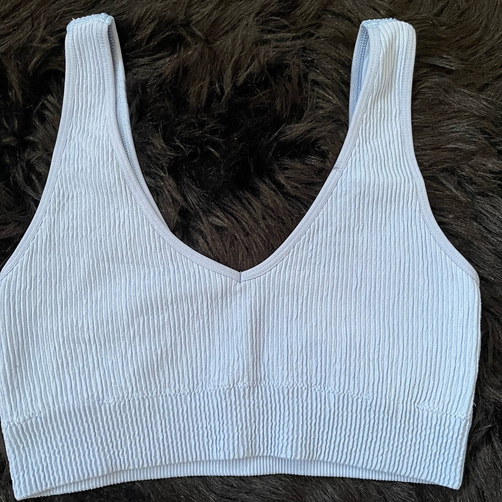 Aerie Sports Bra, Size L, Blue